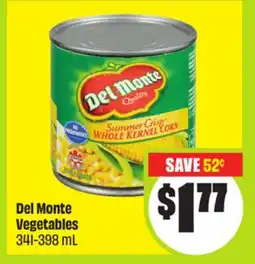 FreshCo Del Monte Vegetables 341-398 mL offer