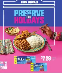 FreshCo Ziploc Bags 10-44 ct offer