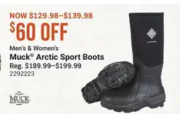 Cabela's Men's & Women's Muck Arctic Sport Boots offer