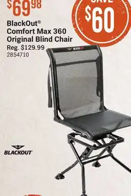Cabela's BlackOut Comfort Max 360 Original Blind Chair offer