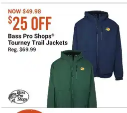 Cabela's Bass Pro Shops Tourney Trail Jackets offer