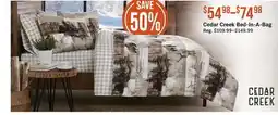 Cabela's Cedar Creek Bed-In-A-Bag offer
