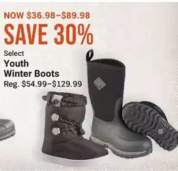 Cabela's Select Youth Winter Boots offer