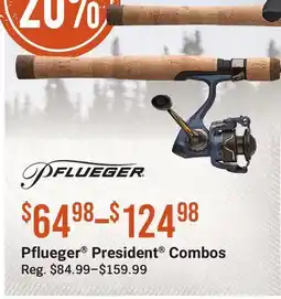 Cabela's Pflueger President Combos offer