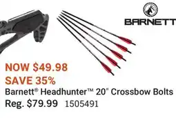 Cabela's Barnett Headhunter 20 Crossbow Bolts offer
