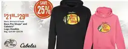 Cabela's Bass Pro Shops and Cabela's Logo Hoodies offer