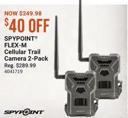 Cabela's SPYPOINT FLEX-M Cellular Trail Camera 2-Pack offer