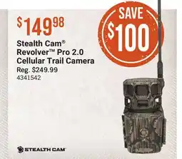 Cabela's Stealth Cam Revolver Pro 2.0 Cellular Trail Camera offer