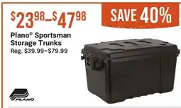 Cabela's Plano Sportsman Storage Trunks offer