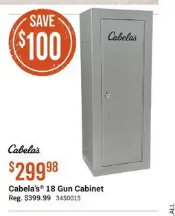 Cabela's Cabela's 18 Gun Cabinet offer