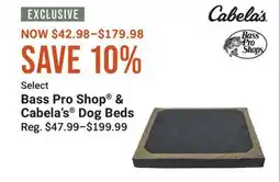 Cabela's Bass Pro Shop & Cabela's Dog Beds offer