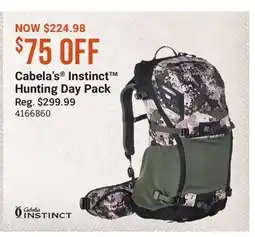 Cabela's Cabela's Instinct Hunting Day Pack offer