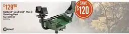 Cabela's Caldwell Lead Sled Plus 3 Shooting Rest offer