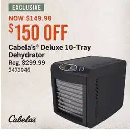 Cabela's Cabela's Deluxe 10-Tray Dehydrator offer