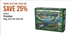 Cabela's Select Puzzles offer