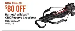 Cabela's Barnett Wildcat CRX Recurve Crossbow offer