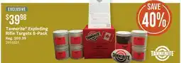 Cabela's Tannerite Exploding Rifle Targets 6-Pack offer