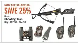 Cabela's Select Shooting Toys offer