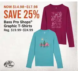 Cabela's Bass Pro Shops Graphic T-Shirts offer