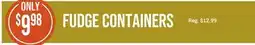 Cabela's Fudge containers offer