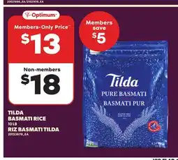 Independent Grocer TILDA BASMATI RICE, 10 LB offer