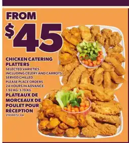 Independent Grocer CHICKEN CATERING PLATTERS, 1.92 KG-3.19 KG offer