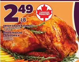 Independent Grocer FRESH GRADE A TURKEY offer