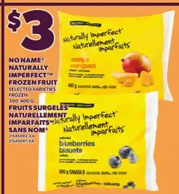 Independent Grocer NO NAME NATURALLY IMPERFECT FROZEN FRUIT, 300-400 G offer