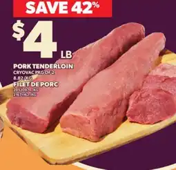 Independent Grocer PORK TENDERLOIN offer