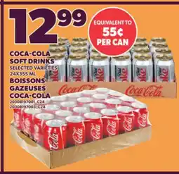 Independent Grocer COCA-COLA SOFT DRINKS, 24X355 ML offer