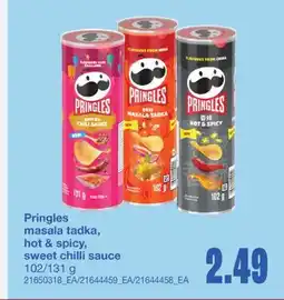 Wholesale Club MASALA TADKA, HOT & SPICY, SWEET CHILLI SAUCE, 102/131 g offer