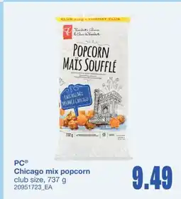 Wholesale Club CHICAGO MIX POPCORN, 737 g offer