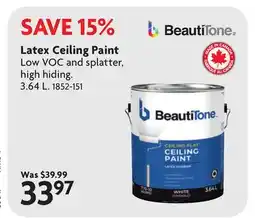 Home Hardware Latex Ceiling Paint offer