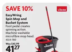 Home Hardware EasyWring Spin Mop and Bucket System offer