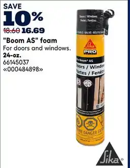RONA Boom AS foam offer