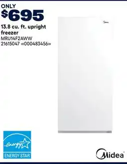 RONA MIDEA 13.8 cu. ft. upright freezer offer