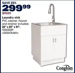 RONA Laundry sink offer