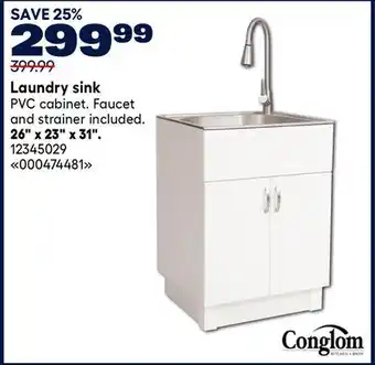 RONA Laundry sink offer