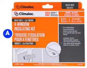 RONA CLIMALOC insulating film installation kits offer