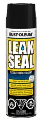 RONA Leak Seal aerosol flexible rubber sealant 405-g, black offer