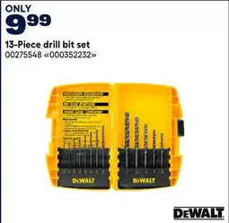 RONA Dewalt 13-Piece drill bit set offer