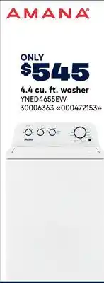 RONA Amana 4.4 cu. ft. washer offer