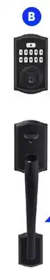 RONA Prescott electronic lock and entry handleset combo offer