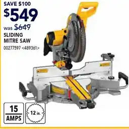 RONA SLIDING MITRE SAW offer