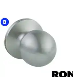 RONA RONA Bolae passage knob, stainless steel finish offer