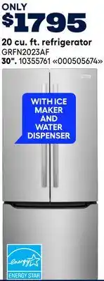 RONA 20 cu. ft. refrigerator offer