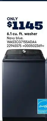 RONA SAMSUNG 6.1 cu. ft. washer offer