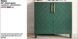RONA LANDON & CO. vanities offer
