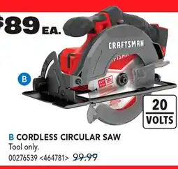 RONA CORDLESS CIRCULAR SAW offer