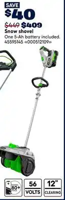RONA Snow shovel offer
